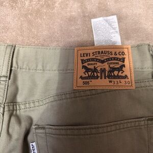 Levi's Olive Green Pants
